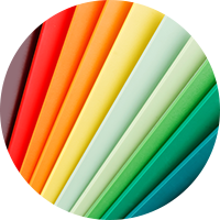 Wide range of colors